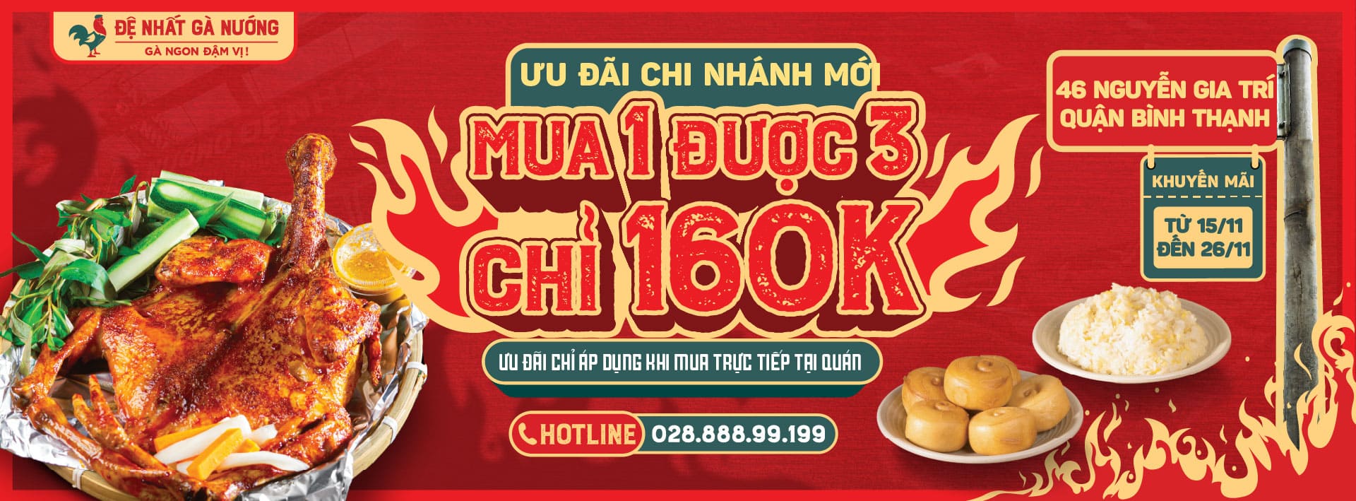 Chương Trình Combo Mua 1 Được 3 Chỉ 160k Tại 46 Nguyễn Gia Trí Bình Thạnh